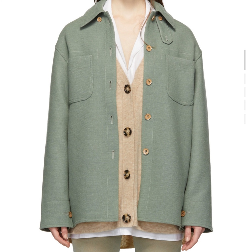 Acnestudios wool blended jacket